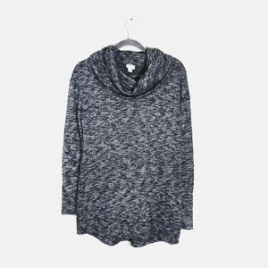 ⭐Merona | Women's Cowl Neck Sweater Dark Grey